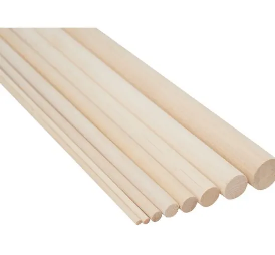 VBS Holz-Rundstäbe, 30 cm
