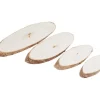 VBS Holzscheiben "Oval", 4er-Set