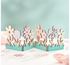 VBS Holz-Silhouette "Blumen"