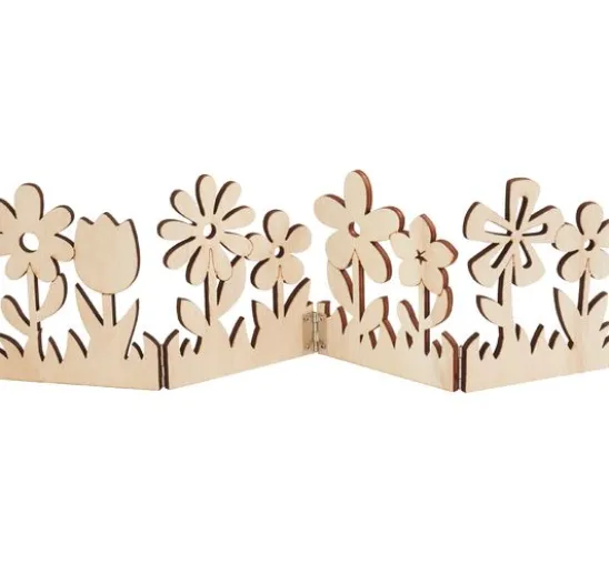 VBS Holz-Silhouette "Blumen"
