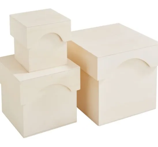 VBS Holz-Stapelboxen