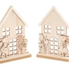 VBS Holz-Steckmotiv "Bunny Cottage", 2er-Set