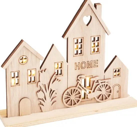 VBS Holz-Steckmotiv "Coming Home", inkl Micro-LED