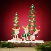 VBS Holz.-Steckmotiv "Elchtrio mit Mütze und Schal"