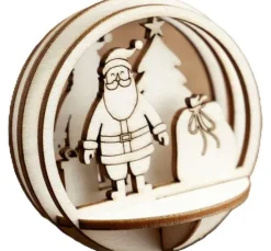 VBS Holz-Steckmotiv für Acrylkugel