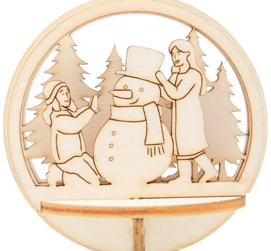 VBS Holz-Steckmotiv für Acrylkugel