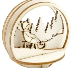VBS Holz-Steckmotiv für Acrylkugel