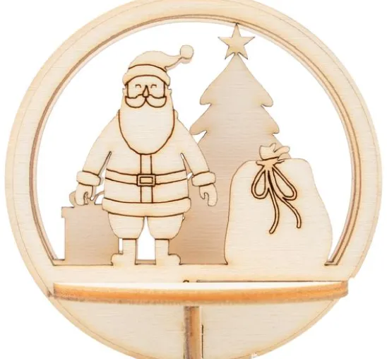 VBS Holz-Steckmotiv für Acrylkugel