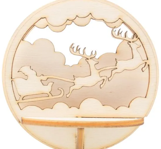 VBS Holz-Steckmotiv für Acrylkugel