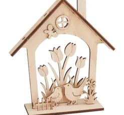 VBS Holz-Steckmotiv Haus 