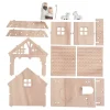 VBS Holz-Steckmotiv "Krippe mit Figuren"