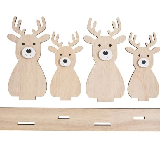 VBS Holz-Steckmotiv "Rentiere"