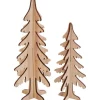 VBS Holz-Steckmotiv "Tannenbäume", 2er-Set