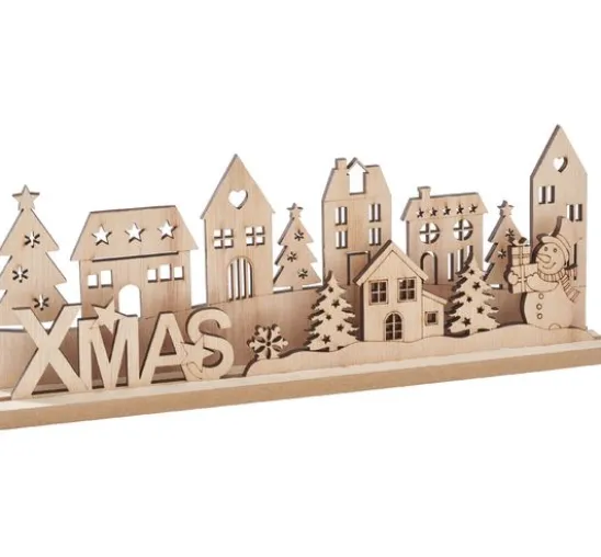 VBS Holz-Steckmotiv "Weihnachtsdorf Xmas"