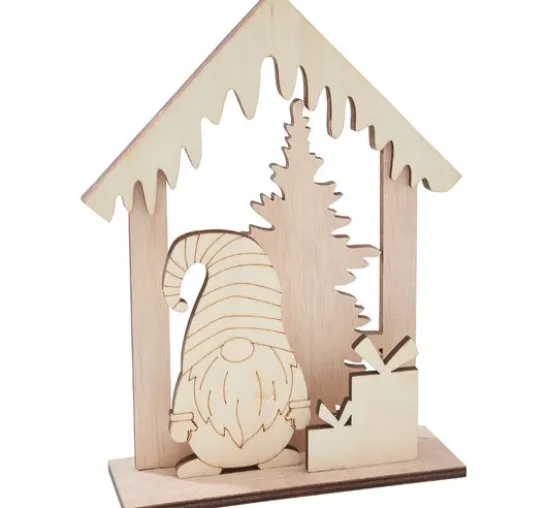 VBS Holz-Steckmotiv "Wichtelhaus"
