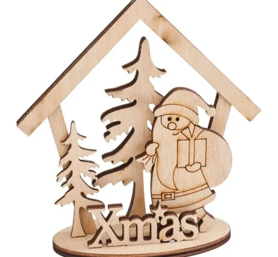 VBS Holz-Steckmotiv "Xmas Bescherung"