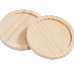 VBS Holz-Untersetzer, 2 Stück
