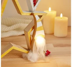 VBS Holz-Wichtel mit LED-Nase