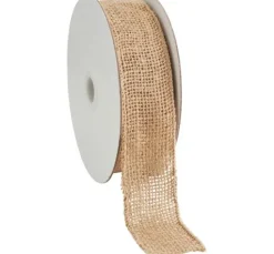 VBS Juteband mit Drahtkante