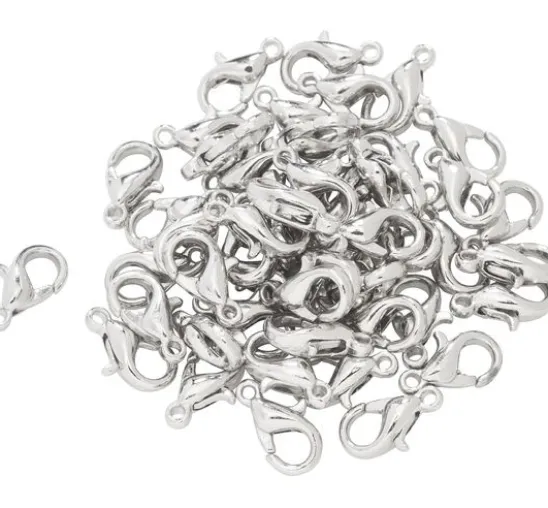VBS Karabinerverschlüsse "10 mm", 50 Stück