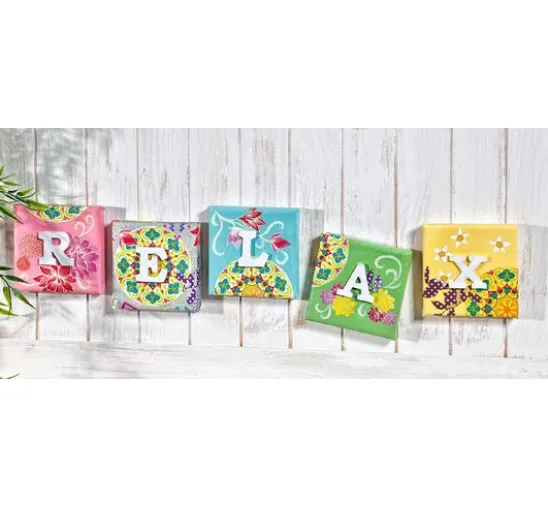 VBS Keilrahmen 10 x 10 cm, 5er-Pack