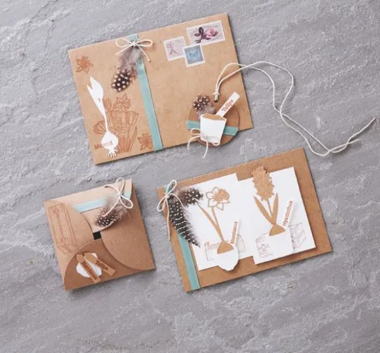 VBS Kraftpapier-Set "Verschenken"