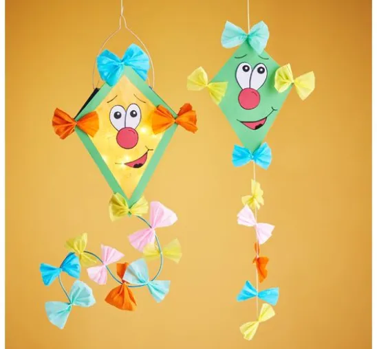 VBS Krepppapier-Set, farbig sortiert