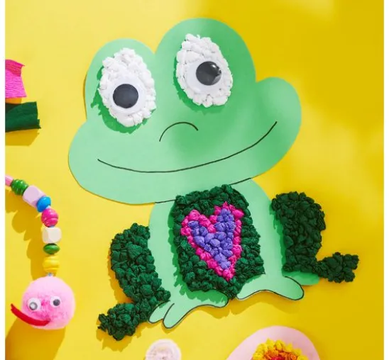 VBS Krepppapier-Set, farbig sortiert