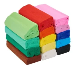VBS Krepppapier-Set, farbig sortiert