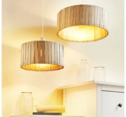 VBS Lampen-Ringe, weiß, Ø 40 cm
