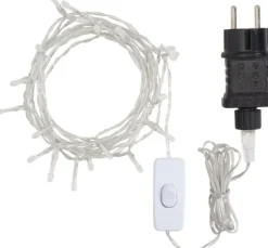 VBS LED-Lichterkette mit Schalter, 20 LEDs