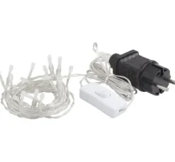 VBS LED-Lichterkette mit Schalter, 20 LEDs