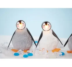 VBS LED-Teelichter, 4 Stück, mit Timer