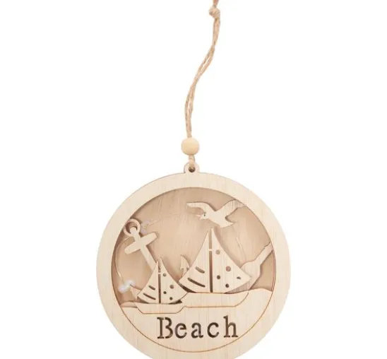 VBS Maritimer Anhänger "Segelboote Beach"