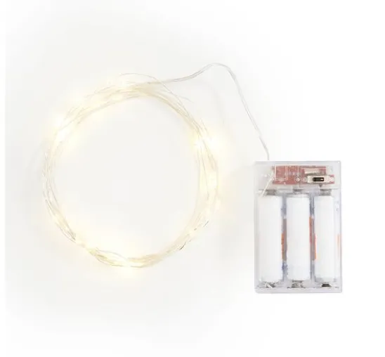 VBS Micro-LED-Lichterkette "30 LEDs", mit Timer