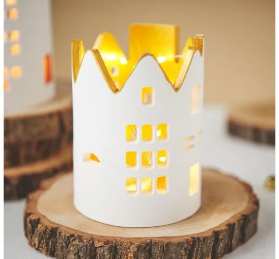 VBS Micro-LED-Lichterkette, mit Timer, 10 LEDs