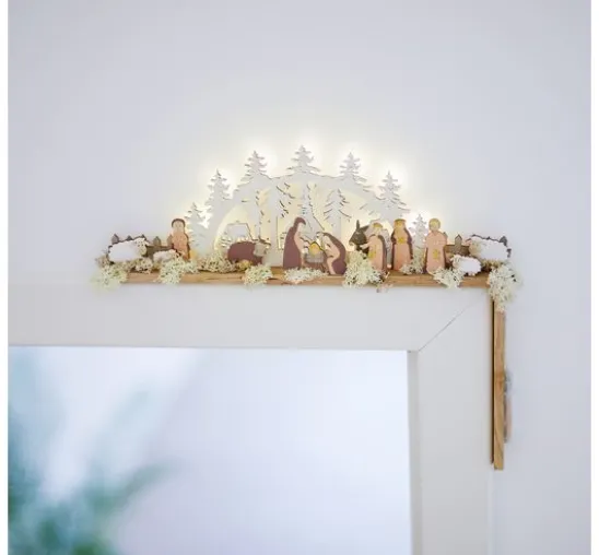 VBS Micro-LED-Lichterkette, mit Timer, 10 LEDs
