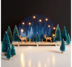 VBS Micro-LED-Lichterkette, mit Timer, 10 LEDs