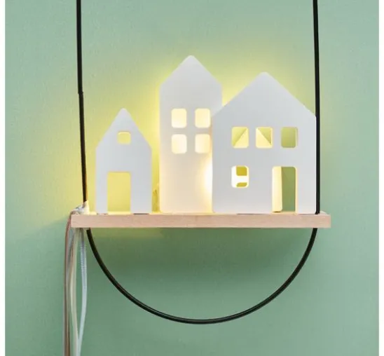 VBS Micro-LED-Lichterkette, mit Timer, 10 LEDs