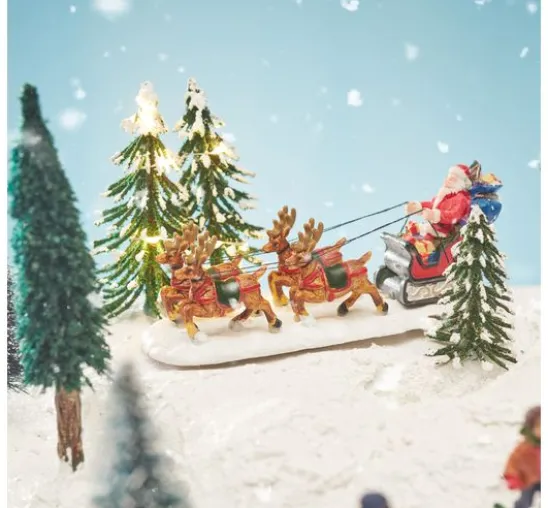 VBS Miniatur beweglicher Santaschlitten