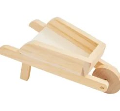 VBS Miniatur-Holzschubkarre