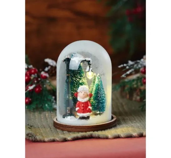 VBS Miniatur Tannenbaum, 16er-Set, beschneit