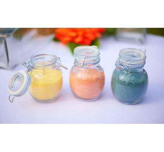 VBS Mini-Bügelglas, bauchig, 6 Stück