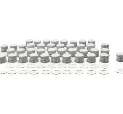 VBS Mini Gläschen mit Schraubdeckel, 40 Stück