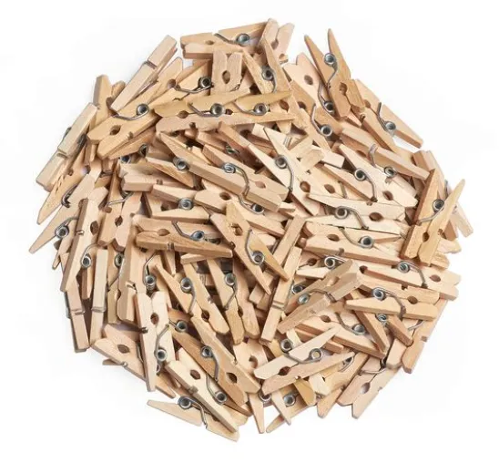 VBS Mini-Holzklammern "2 cm", 100 Stück