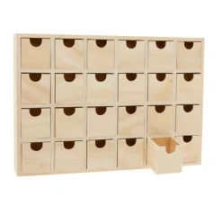 VBS Mini-Kommode / Adventskalender mit 24 Schüben