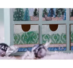 VBS Mini-Kommode / Adventskalender mit 24 Schüben