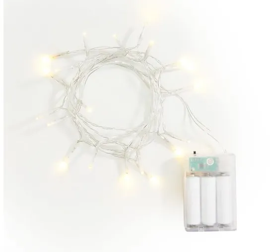 VBS Mini-LED-Lichterkette "20 LEDs", mit Timer