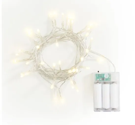 VBS Mini-LED-Lichterkette "40 LEDs", mit Timer
