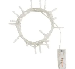 VBS Mini-LED-Lichterkette, mit Timer, mit Knopfzellen